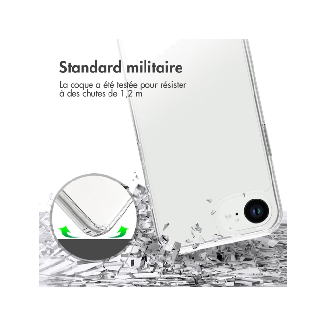 Accezz Xtreme Impact Backcover Apple iPhone 17e / 16e - Transparant