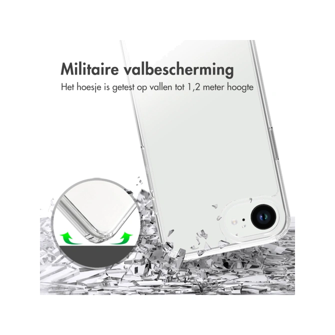 Accezz Xtreme Impact Backcover Apple iPhone 17e / 16e - Transparant
