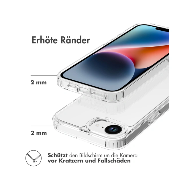 Accezz Xtreme Impact Backcover Apple iPhone 17e / 16e - Transparant