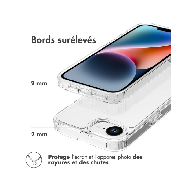 Accezz Xtreme Impact Backcover Apple iPhone 17e / 16e - Transparant