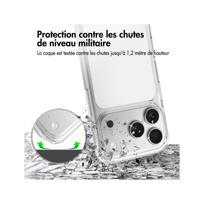 Accezz Xtreme Impact Backcover Apple iPhone 18 Pro / 17 Pro - Transparant