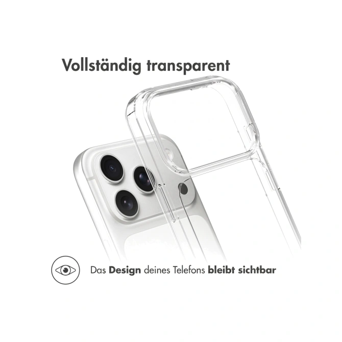 Accezz Xtreme Impact Backcover Apple iPhone 18 Pro / 17 Pro - Transparant