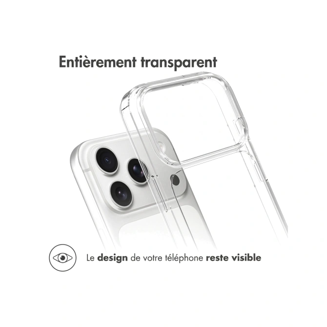 Accezz Xtreme Impact Backcover Apple iPhone 18 Pro / 17 Pro - Transparant