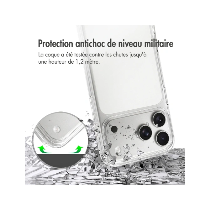 Accezz Xtreme Impact Backcover Apple iPhone 18 Pro Max / 17 Pro Max - Transparant