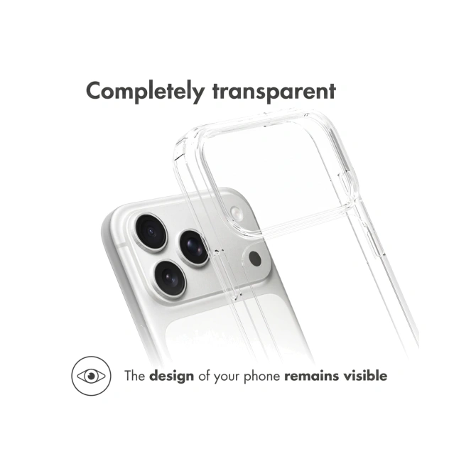 Accezz Xtreme Impact Backcover Apple iPhone 18 Pro Max / 17 Pro Max - Transparant