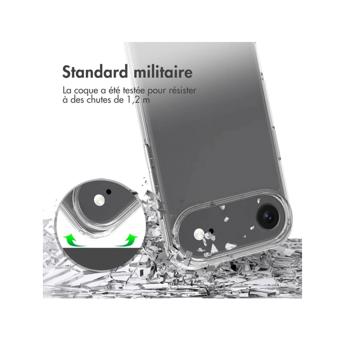 Accezz Xtreme Impact Backcover Apple iPhone Air - Transparant