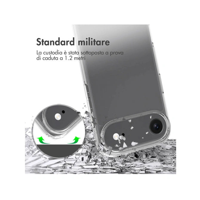 Accezz Xtreme Impact Backcover Apple iPhone Air - Transparant