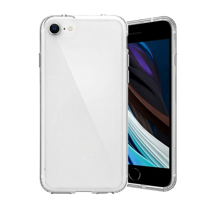 Accezz Xtreme Impact Backcover Apple iPhone SE (2022 / 2020) / 8 / 7 / 6(s) - Transparant
