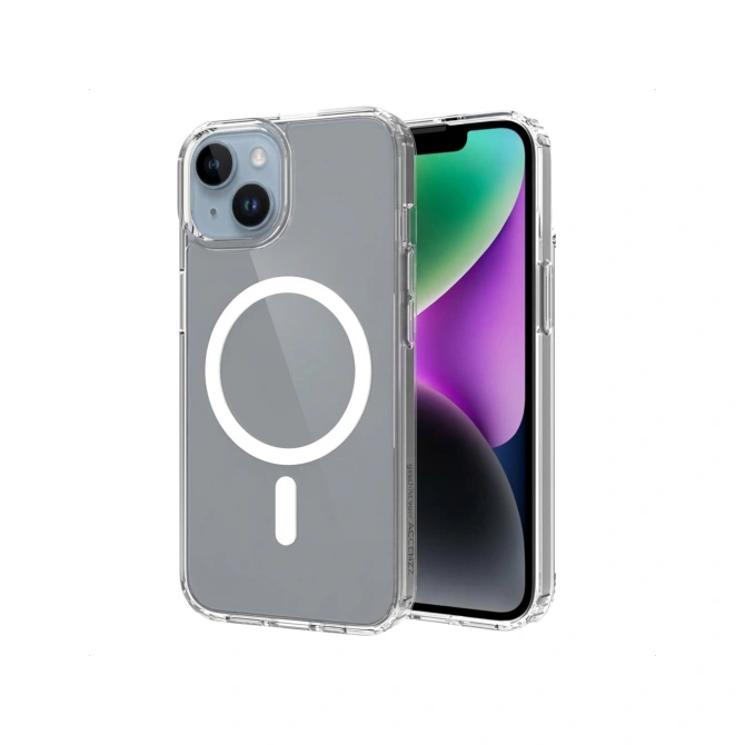 Accezz Xtreme Impact Backcover met MagSafe Apple iPhone 13 - Transparant