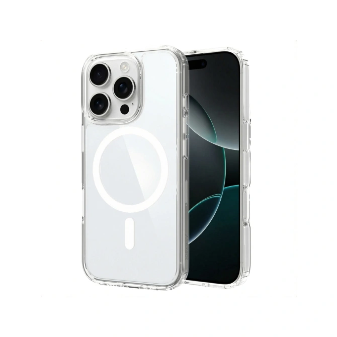 Accezz Xtreme Impact Backcover met MagSafe Apple iPhone 16 Pro - Transparant