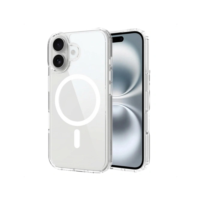 Accezz Xtreme Impact Backcover met MagSafe Apple iPhone 16 - Transparant