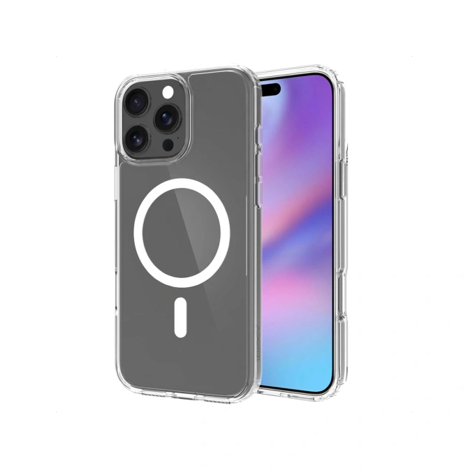 Accezz Xtreme Impact Backcover met MagSafe Apple iPhone 17 Pro Max - Transparant