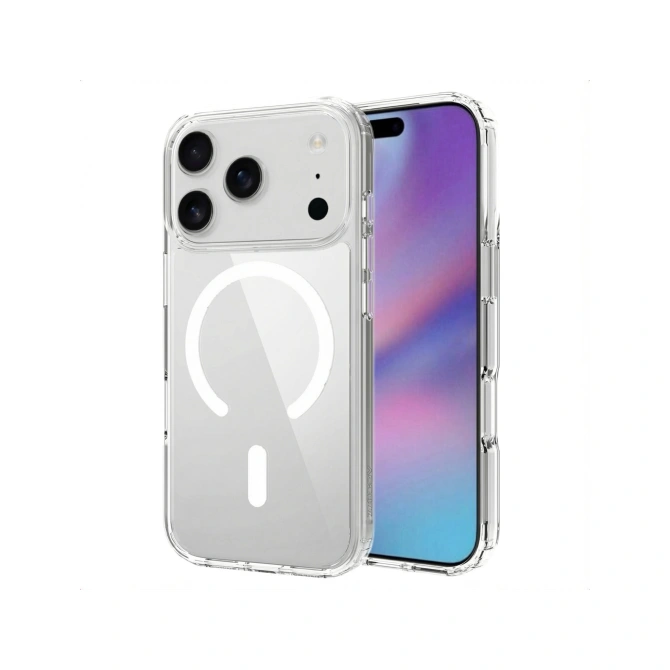 Accezz Xtreme Impact Backcover met MagSafe Apple iPhone 17 Pro - Transparant