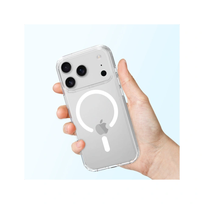 Accezz Xtreme Impact Backcover met MagSafe Apple iPhone 17 Pro - Transparant