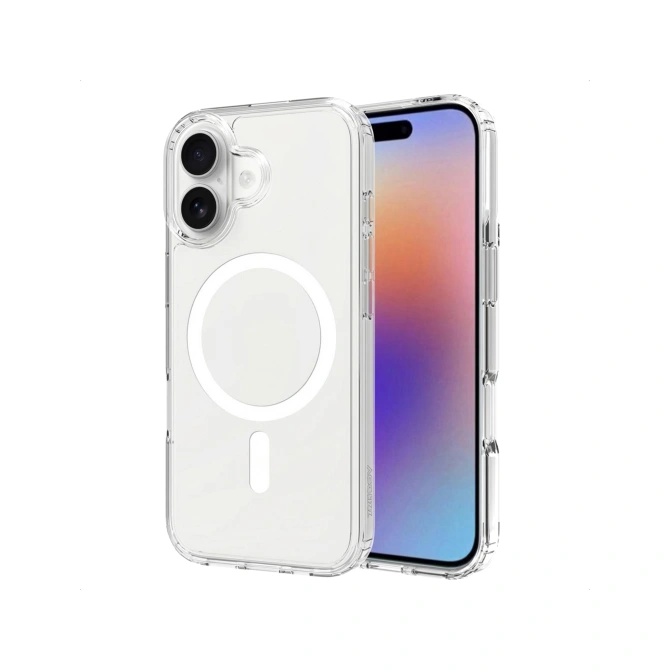 Accezz Xtreme Impact Backcover met MagSafe Apple iPhone 17 - Transparant