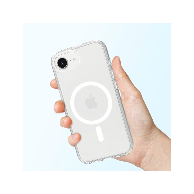 Accezz Xtreme Impact Backcover met MagSafe Apple iPhone 17e / 16e - Transparant
