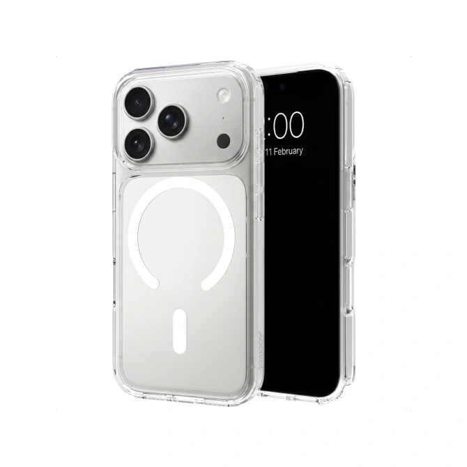 Accezz Xtreme Impact Backcover met MagSafe Apple iPhone 18 Pro / 17 Pro - Transparant