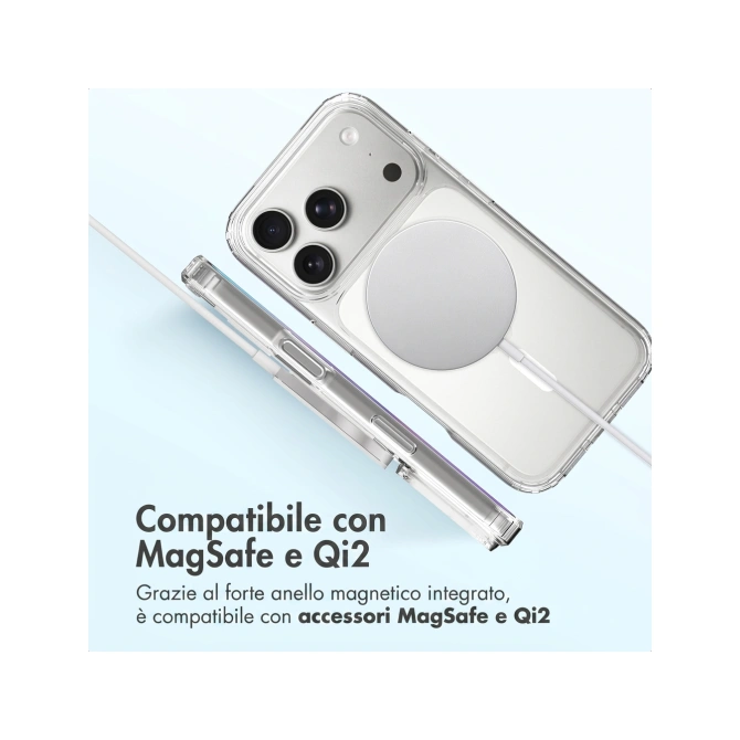 Accezz Xtreme Impact Backcover met MagSafe Apple iPhone 18 Pro / 17 Pro - Transparant