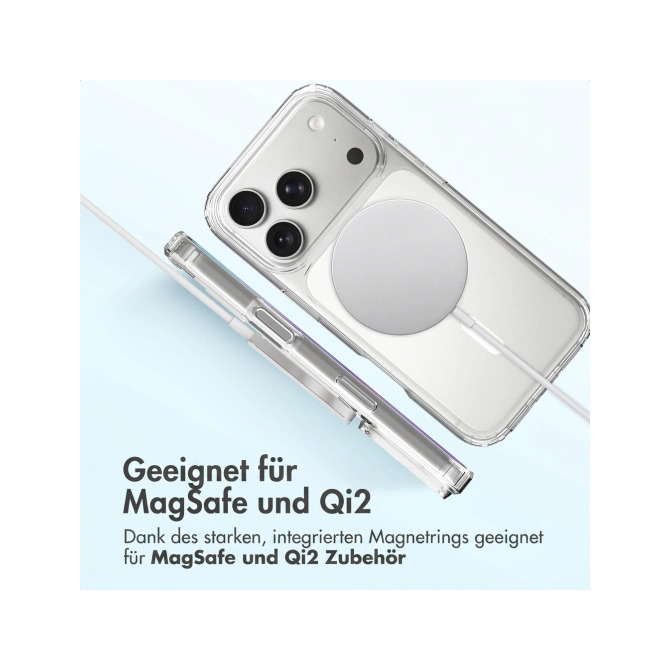 Accezz Xtreme Impact Backcover met MagSafe Apple iPhone 18 Pro / 17 Pro - Transparant