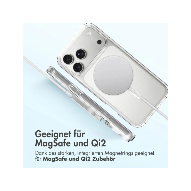 Accezz Xtreme Impact Backcover met MagSafe Apple iPhone 18 Pro Max / 17 Pro Max - Transparant