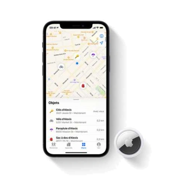 Apple AirTag (2nd generation) - Wit