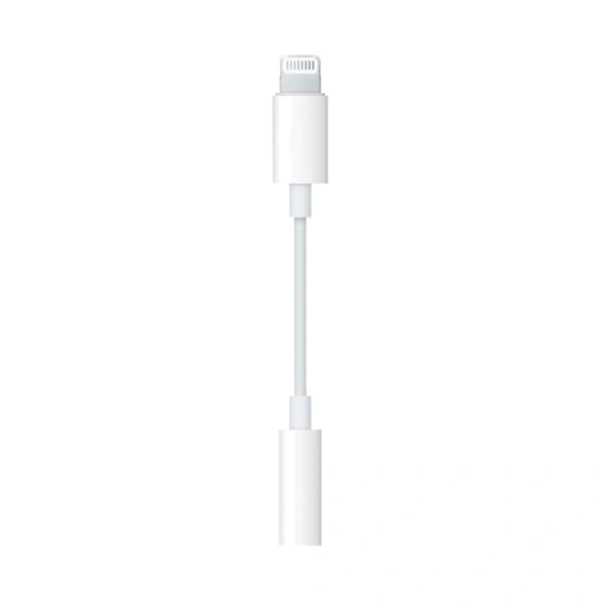 Apple Lightning naar 3,5 mm Jack audio aansluiting adapter