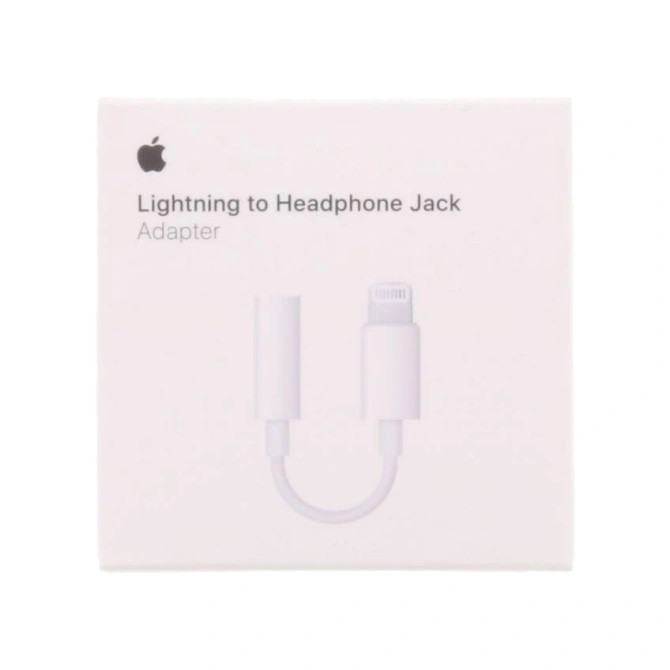 Apple Lightning naar 3,5 mm Jack audio aansluiting adapter
