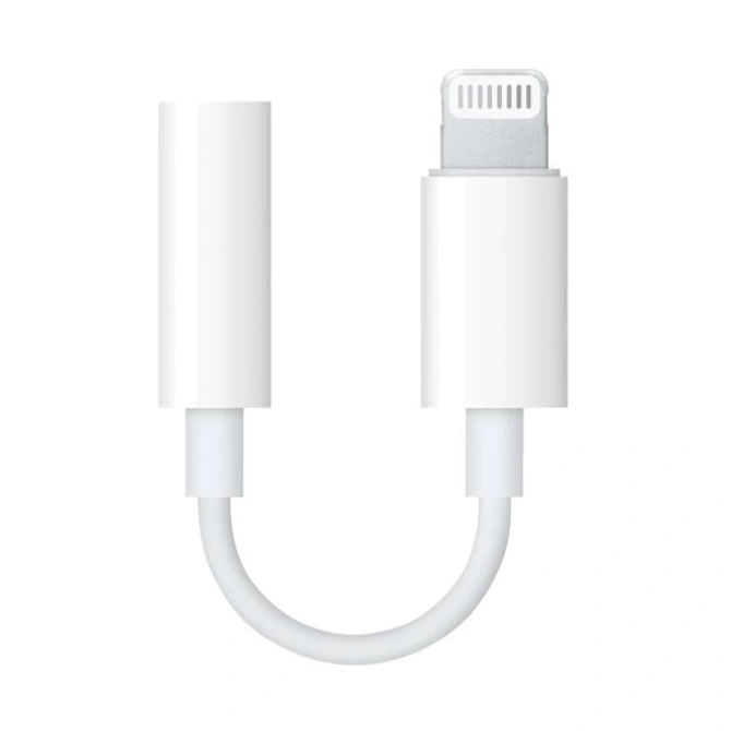 Apple Lightning naar 3,5 mm Jack audio aansluiting adapter