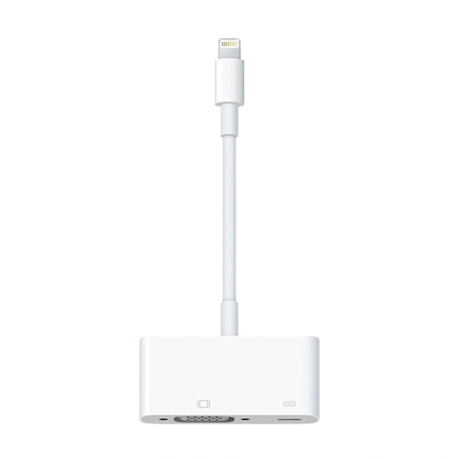 Apple Lightning naar VGA-multipoort adapter - Wit