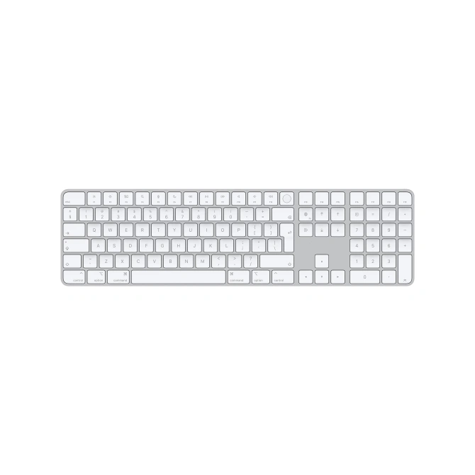 Apple Magic Keyboard met Numpad en Touch ID - Draadloos Toetsenbord - QWERTY / INT - Wit