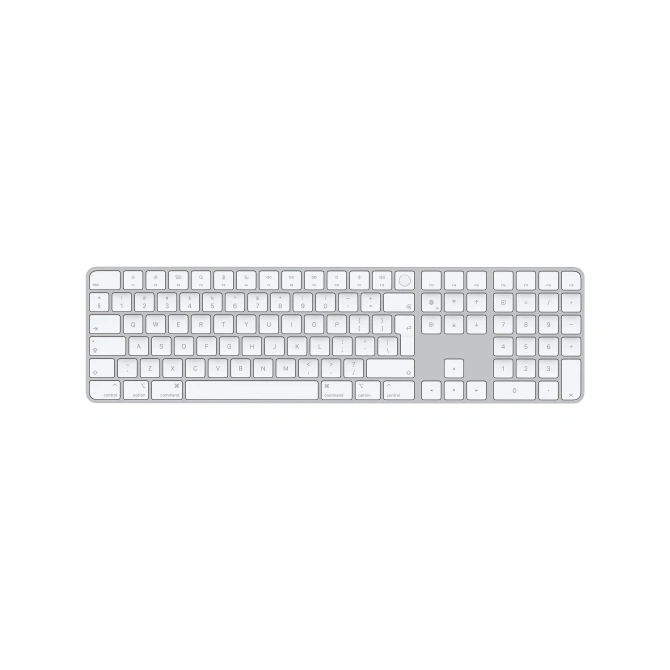 Apple Magic Keyboard met Numpad en Touch ID - Draadloos Toetsenbord - QWERTY / INT - Wit