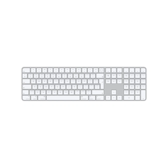 Apple Magic Keyboard met Numpad en Touch ID - Draadloos Toetsenbord - QWERTY / NL - Wit