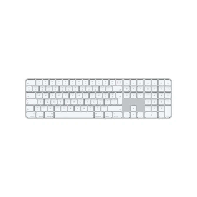 Apple Magic Keyboard met Numpad en Touch ID - Draadloos Toetsenbord - QWERTY / NL - Wit