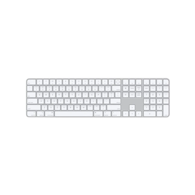 Apple Magic Keyboard met Numpad en Touch ID - Draadloos Toetsenbord - QWERTY / UK - Wit
