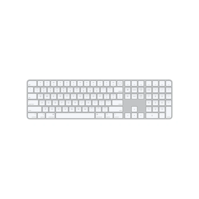 Apple Magic Keyboard met Numpad en Touch ID - Draadloos Toetsenbord - QWERTY / US - Wit