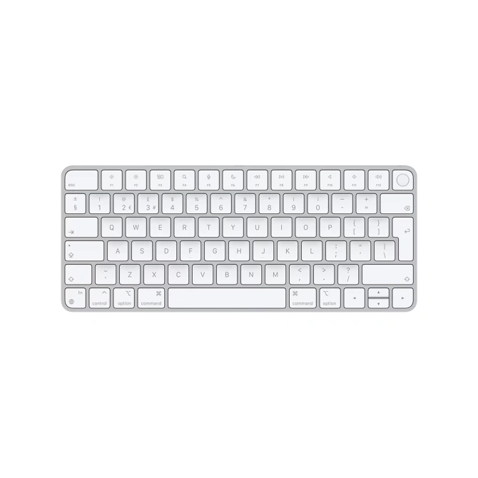 Apple Magic Keyboard met Touch ID - Draadloos toetsenbord - QWERTY / UK - Lightning - Wit