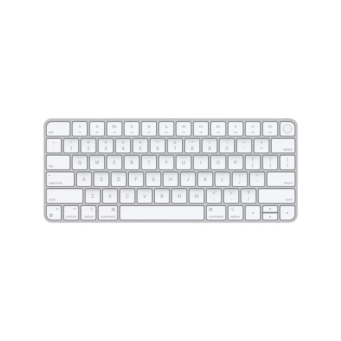 Apple Magic Keyboard met Touch ID - Draadloos toetsenbord - QWERTY / US - Lightning - Wit