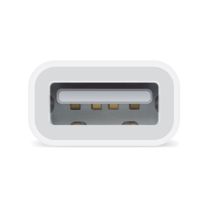 Apple Originele Lightning naar USB-camera-adapter - Wit