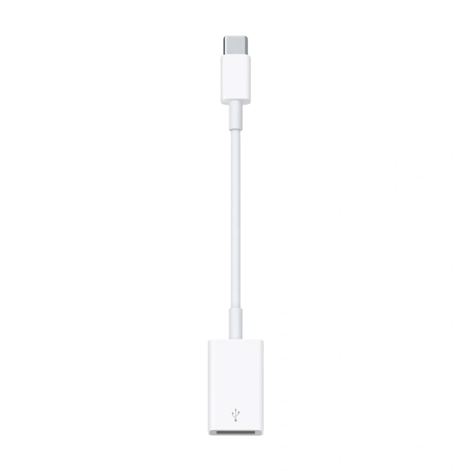 Apple Originele USB-C naar USB-A Adapter - Wit
