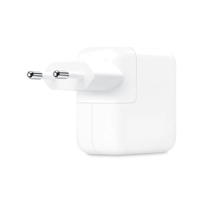 Apple Originele USB-C Power Adapter - Oplader - Dubbele USB-C aansluiting - 35W - Wit