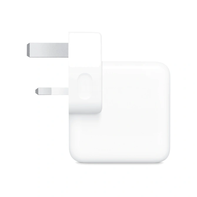 Apple Power adapter met twee USB-C poorten - 35W - Type G - Stekker voor Verenigd Koninkrijk - Wit