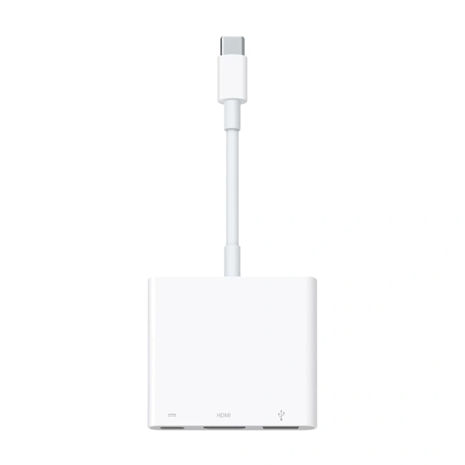 Apple USB-C Multiport Adapter Digital-AV - Wit