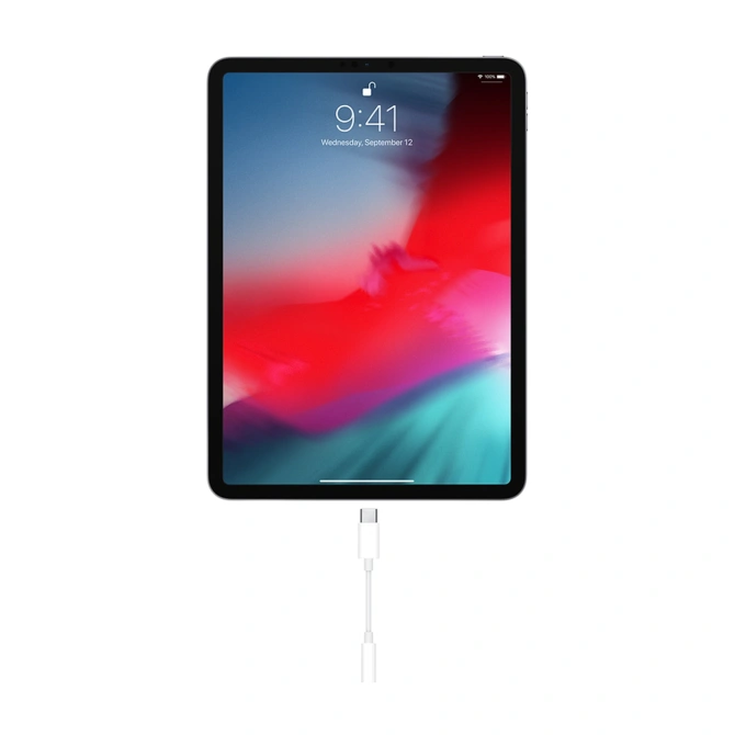 Apple USB-C naar 3,5 mm Jack audio aansluiting adapter - Wit