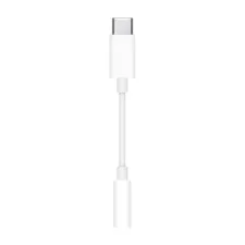 Apple USB-C naar 3,5 mm Jack audio aansluiting (AUX) adapter - Wit Apple USB-C naar 3,5 mm Jack audio aansluiting (AUX) adapter - Wit