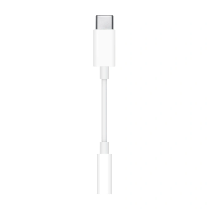 Apple USB-C naar 3,5 mm Jack audio aansluiting (AUX) adapter - Wit