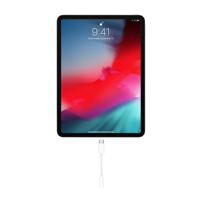 Apple USB-C naar 3,5 mm Jack audio aansluiting (AUX) adapter - Wit
