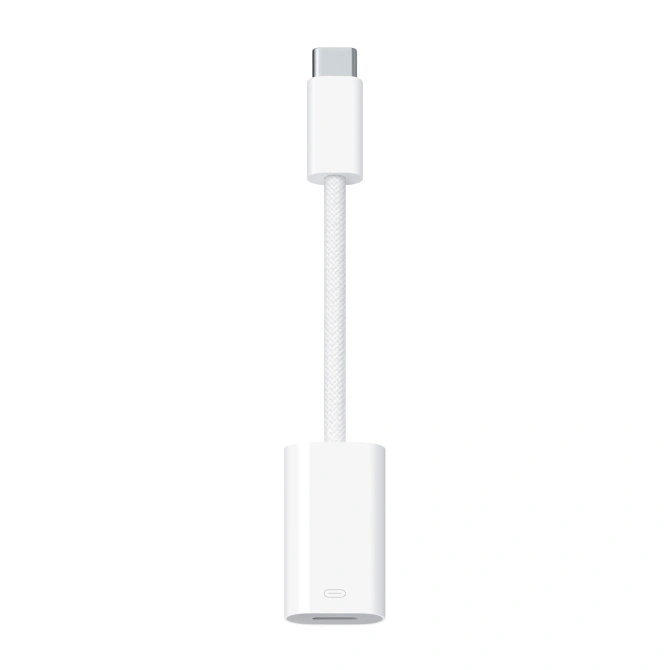 Apple USB-C naar Lightning Adapter - Wit
