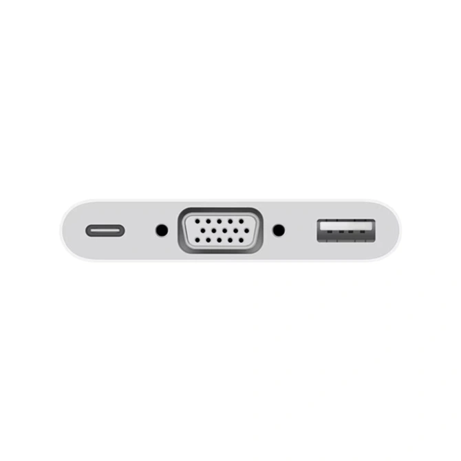 Apple USB-C naar VGA-multipoort Adapter - Wit