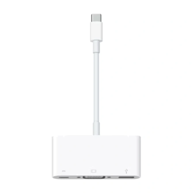Apple USB-C naar VGA-multipoort Adapter - Wit