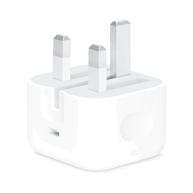 Apple USB-C Power Adapter 20W - Type G - Stekker voor Verenigd Koninkrijk - Wit